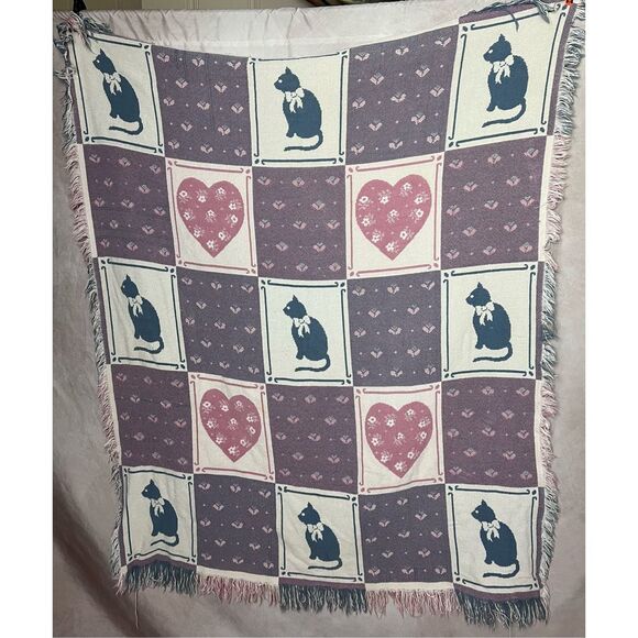 Vintage Cottagecore Blanket Tapestry - Picture 5 of 5